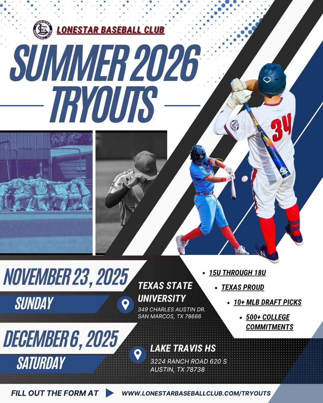 LBC Summer 2026 tryoutsUPDATE